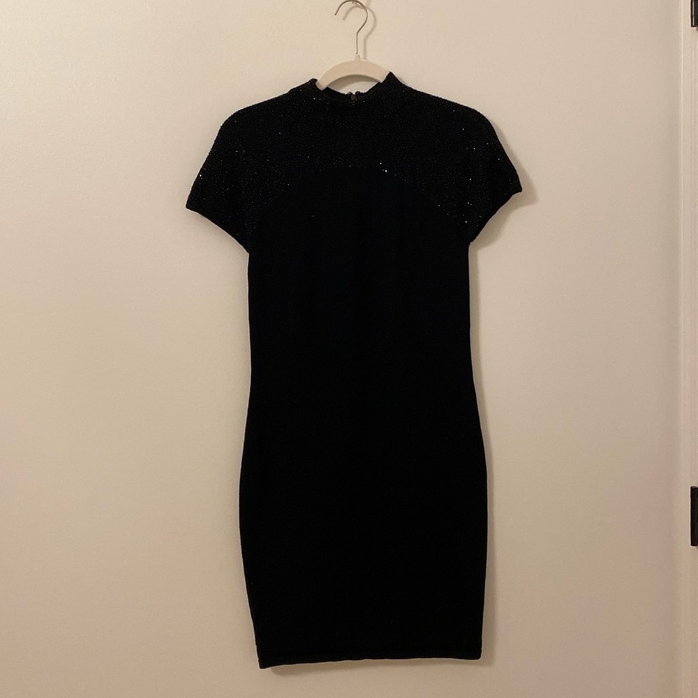 Gorgeous black sweater dress